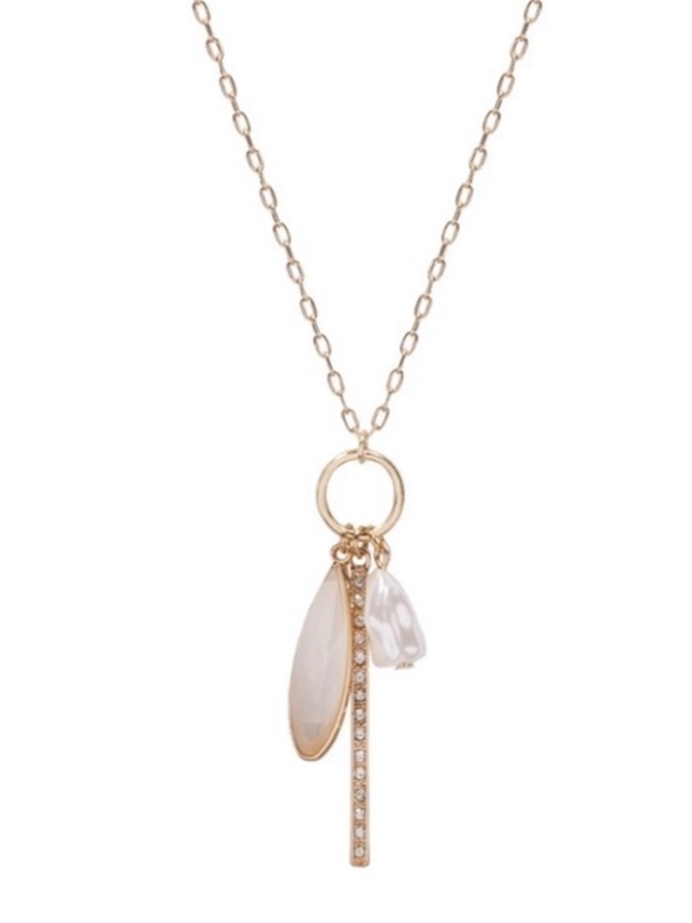 Charm Stick Necklace